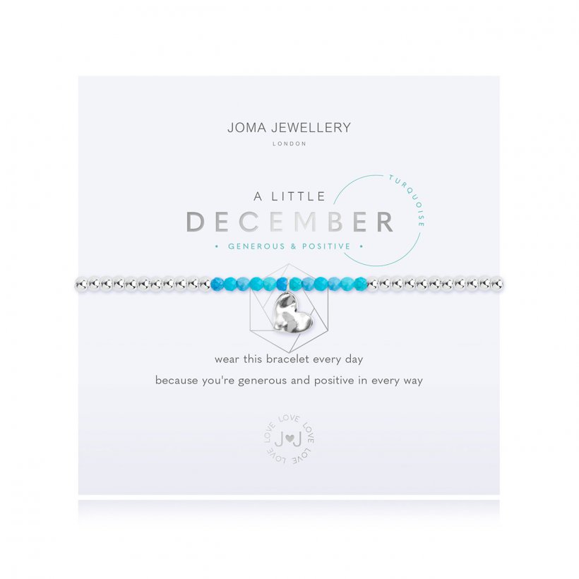 Joma Jewellery A Little Birthstone December Turquoise 3471