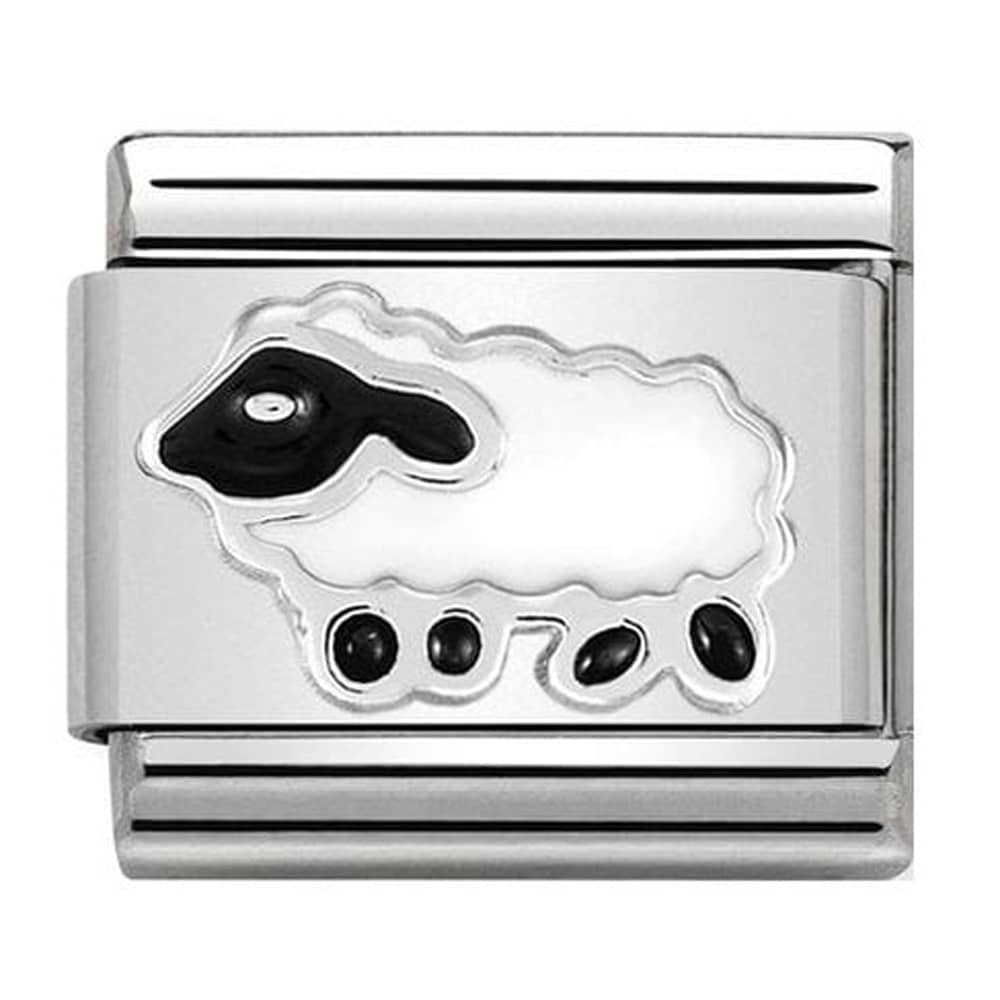 NOMINATION Enamel Sheep charm 330204-20