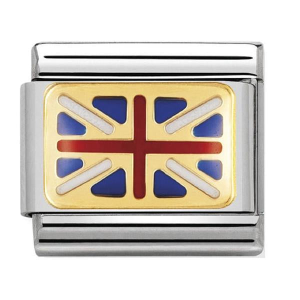 NOMINATION Gold Great Britain Flag 030234-06
