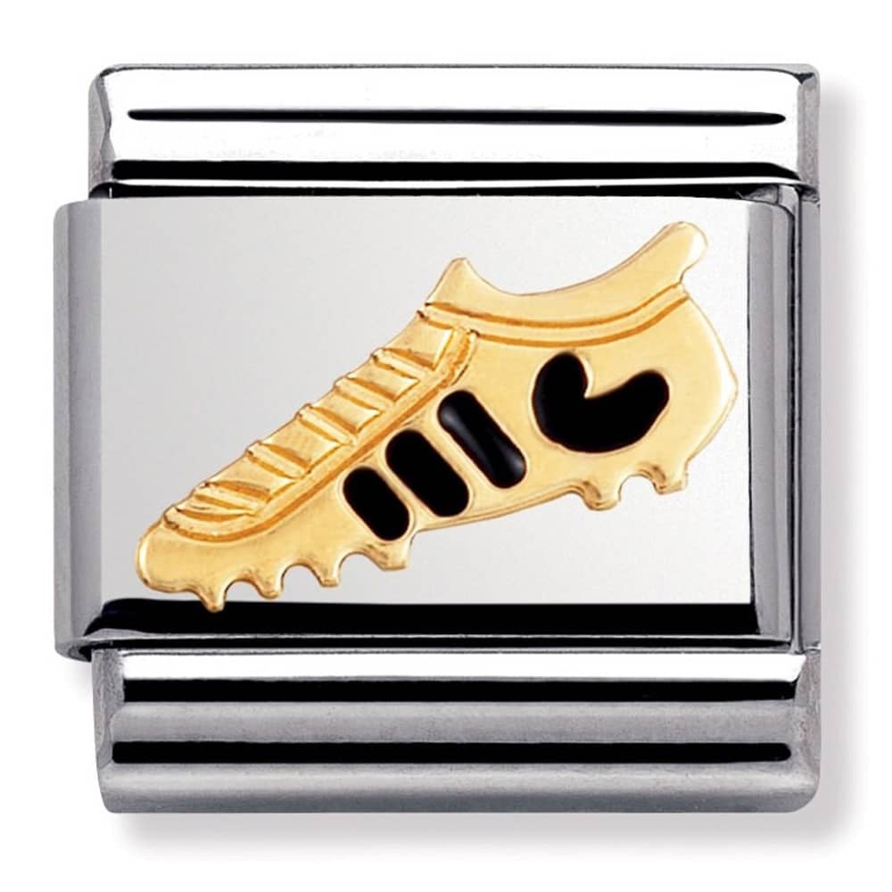 NOMINATION Black Football Boot Charm 030204-20