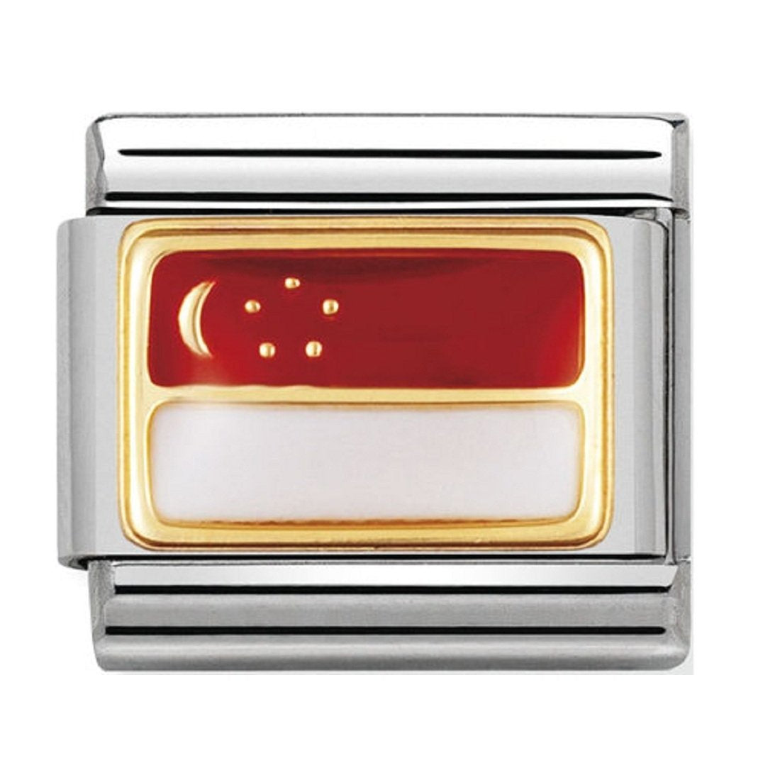 NOMINATION Gold Singapore Flag 030236-03
