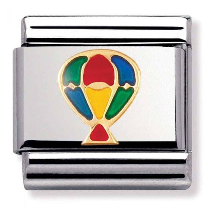 NOMINATION Gold Hot Air Balloon 030210-07