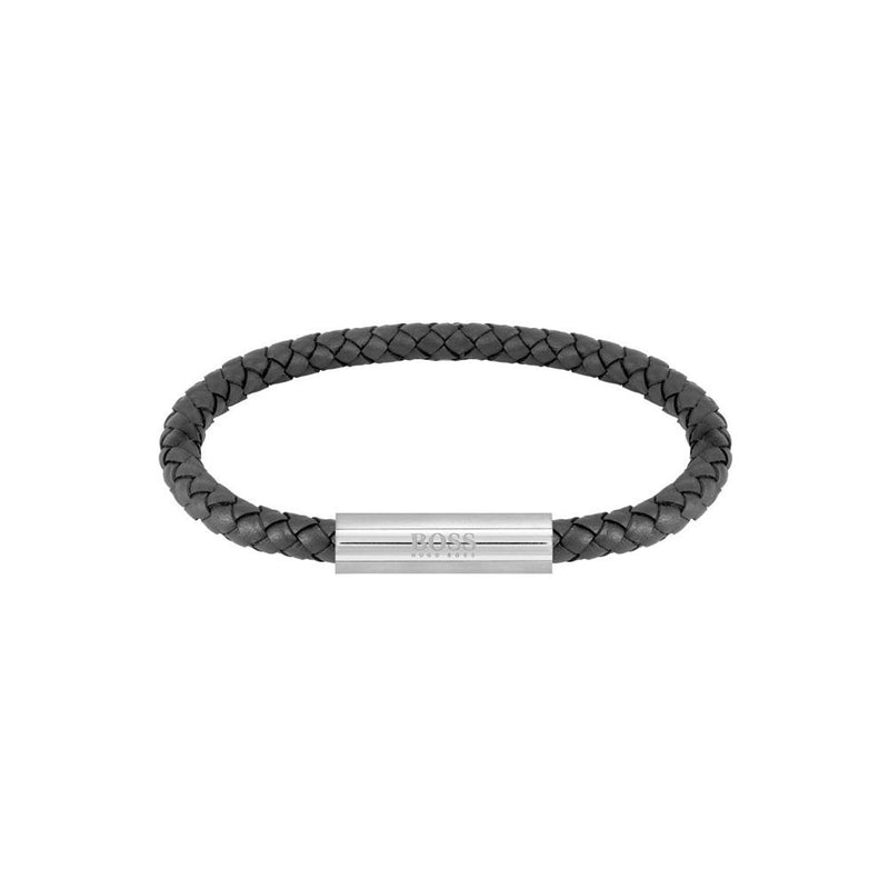 BOSS Black Braided Bracelet 1580152