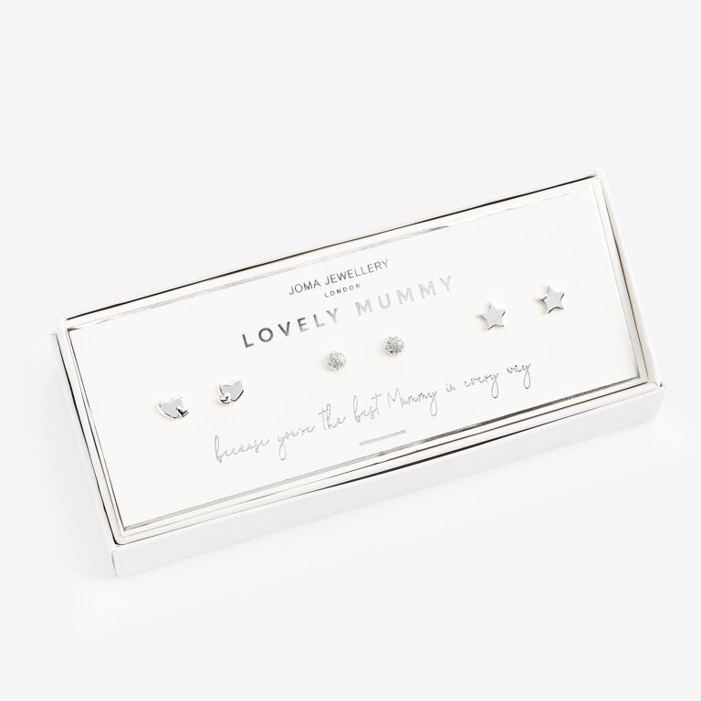 Joma Occasion Earrings Box Lovely Mummy Set of 3 5014