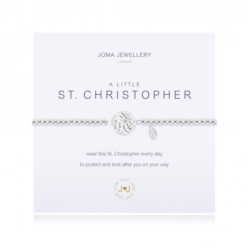 Joma Jewellery A Little St Christopher Bracelet 511