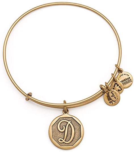 ALEX AND ANI Initial 'D' Charm Bangle A13EB14DG