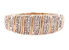 9ctct Gold Diamond Ring 53896