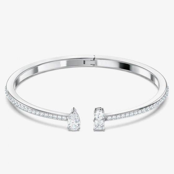 Swarovski Attract Rhodium plated Small Bangle 5572667