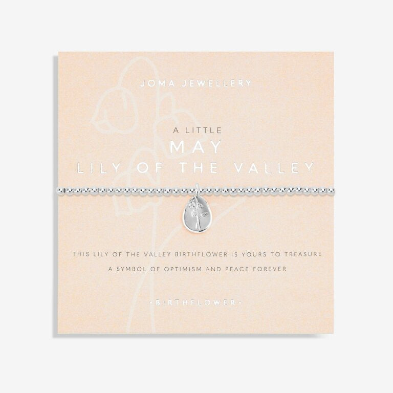Joma Birth Flower A Little May Bracelet 5629