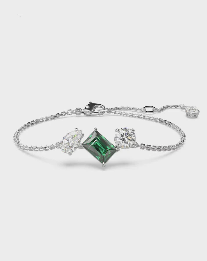 Swarovski Mesmera Bracelet Green Rhodium Plated 5668360