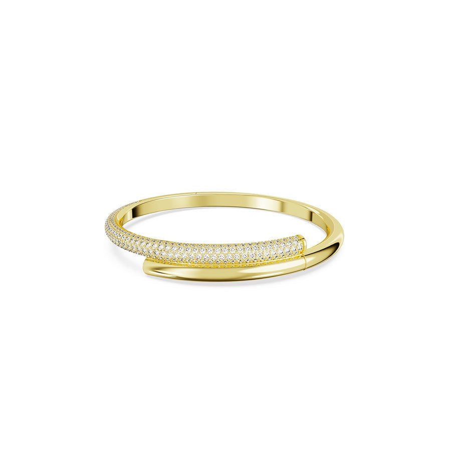 Swarovski Dextera Gold Tone Crystal Bangle M 5669498