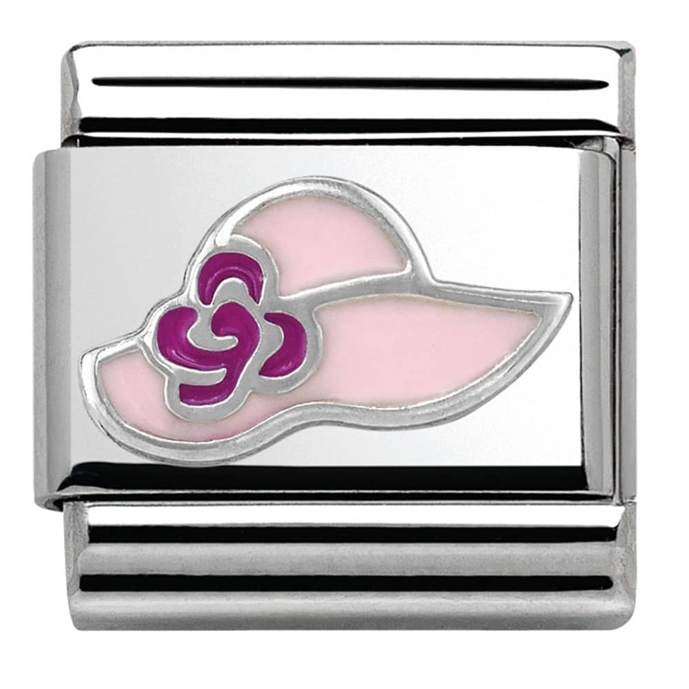 NOMINATION Enamel Summer Hat Charm 330202-28