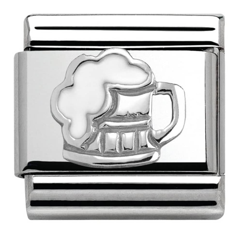 NOMINATION Enamel Pint of Beer Charm 330202-34