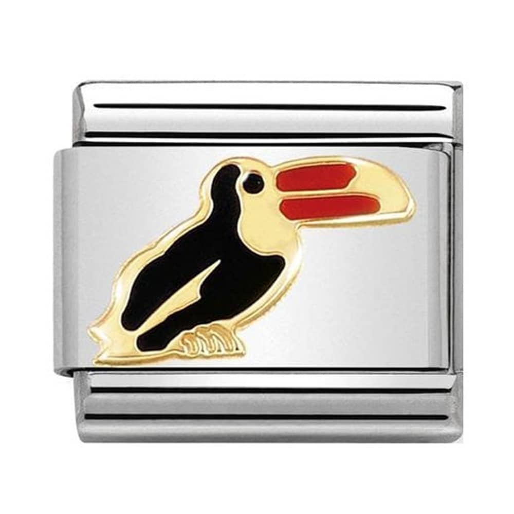 NOMINATION Gold Toucan Charm 030272-42
