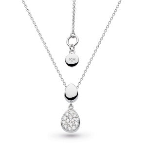 Kit Heath Coast Pebble Glisten CZ Necklace 90188CZ029