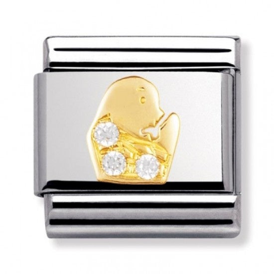 NOMINATION Gold Virgo Charm 030302-06