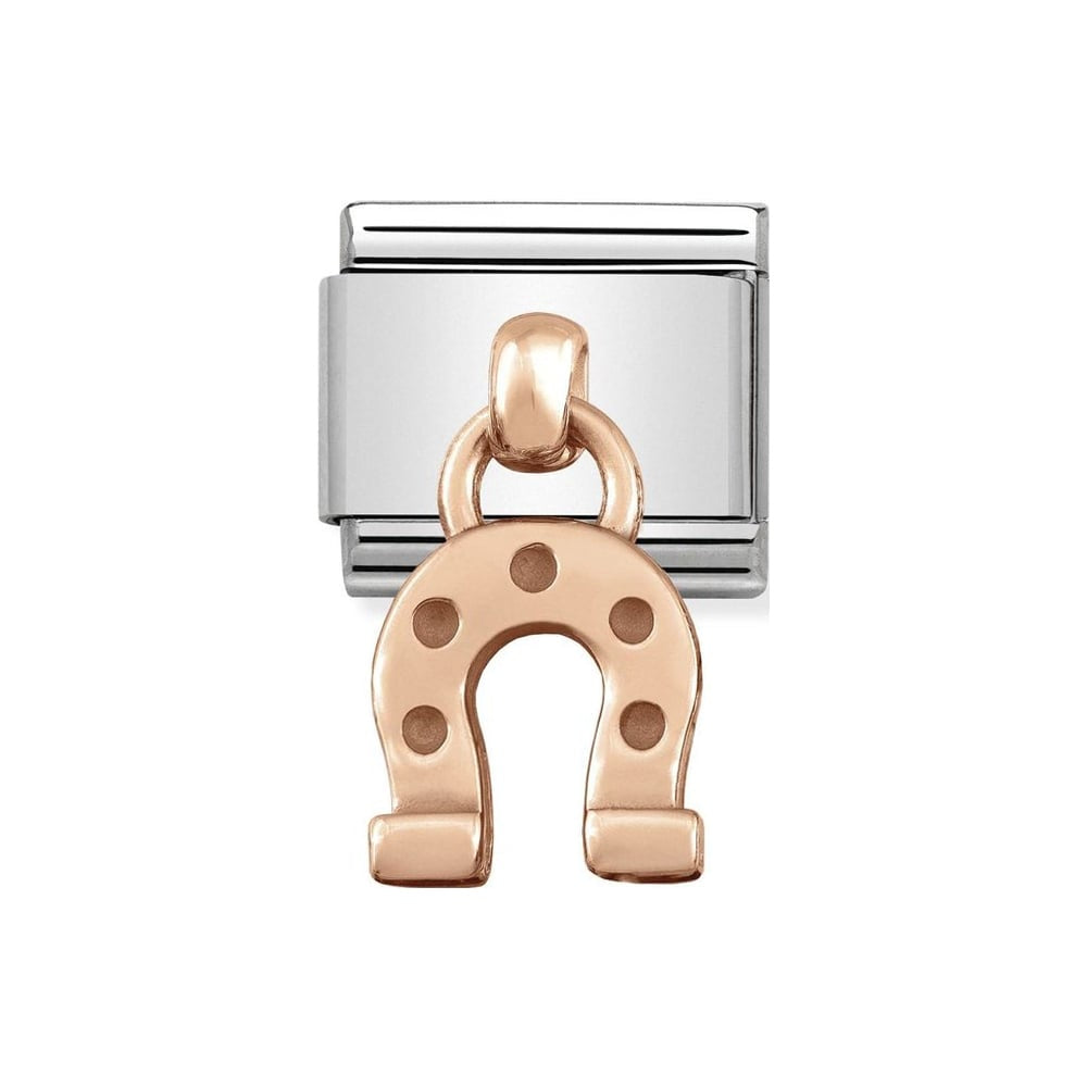 NOMINATION Classic Rose Gold Horseshoe Charm Product 431800/03