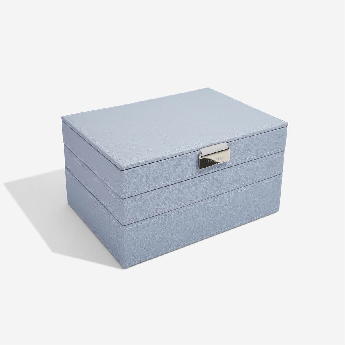 Stackers Dusky Blue Classic Jewellery Box 73773