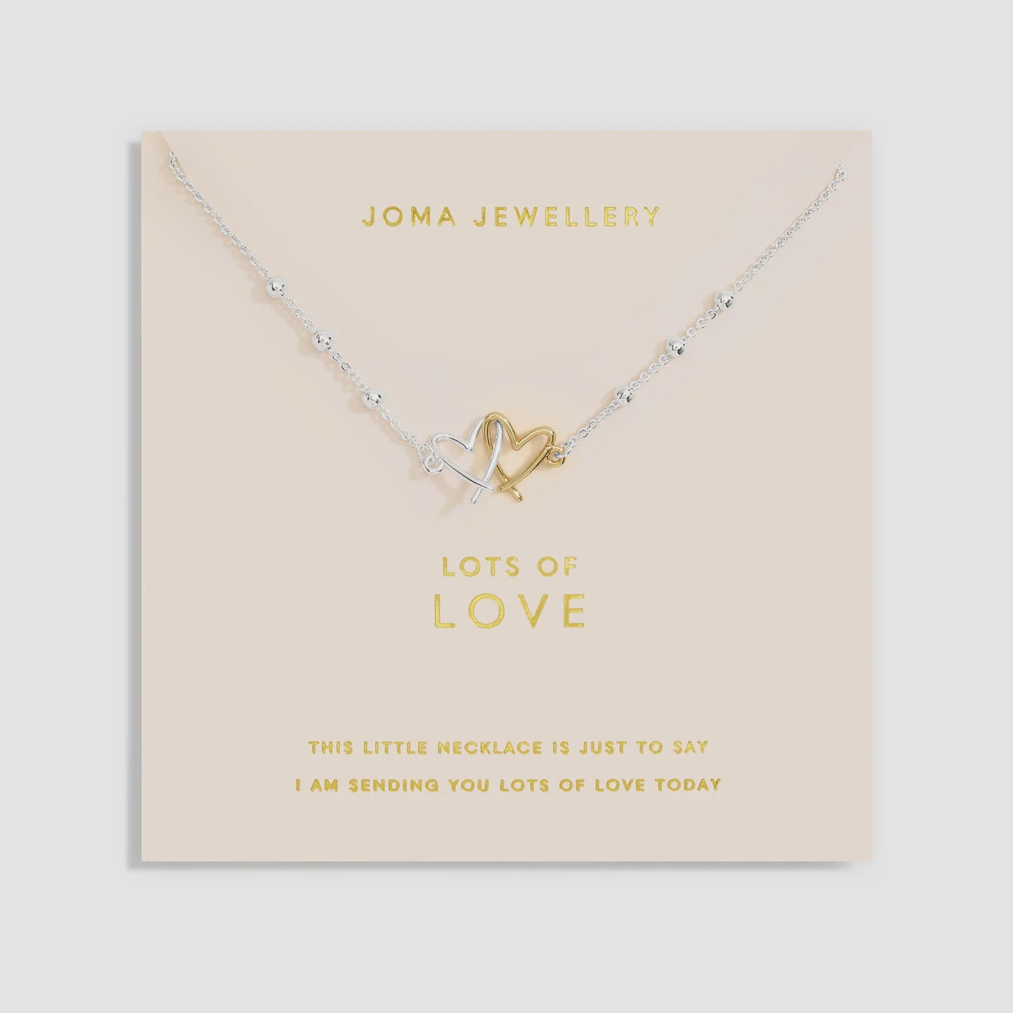 Joma Jewellery Forever Yours 'Lots Of Love' Necklace 6718