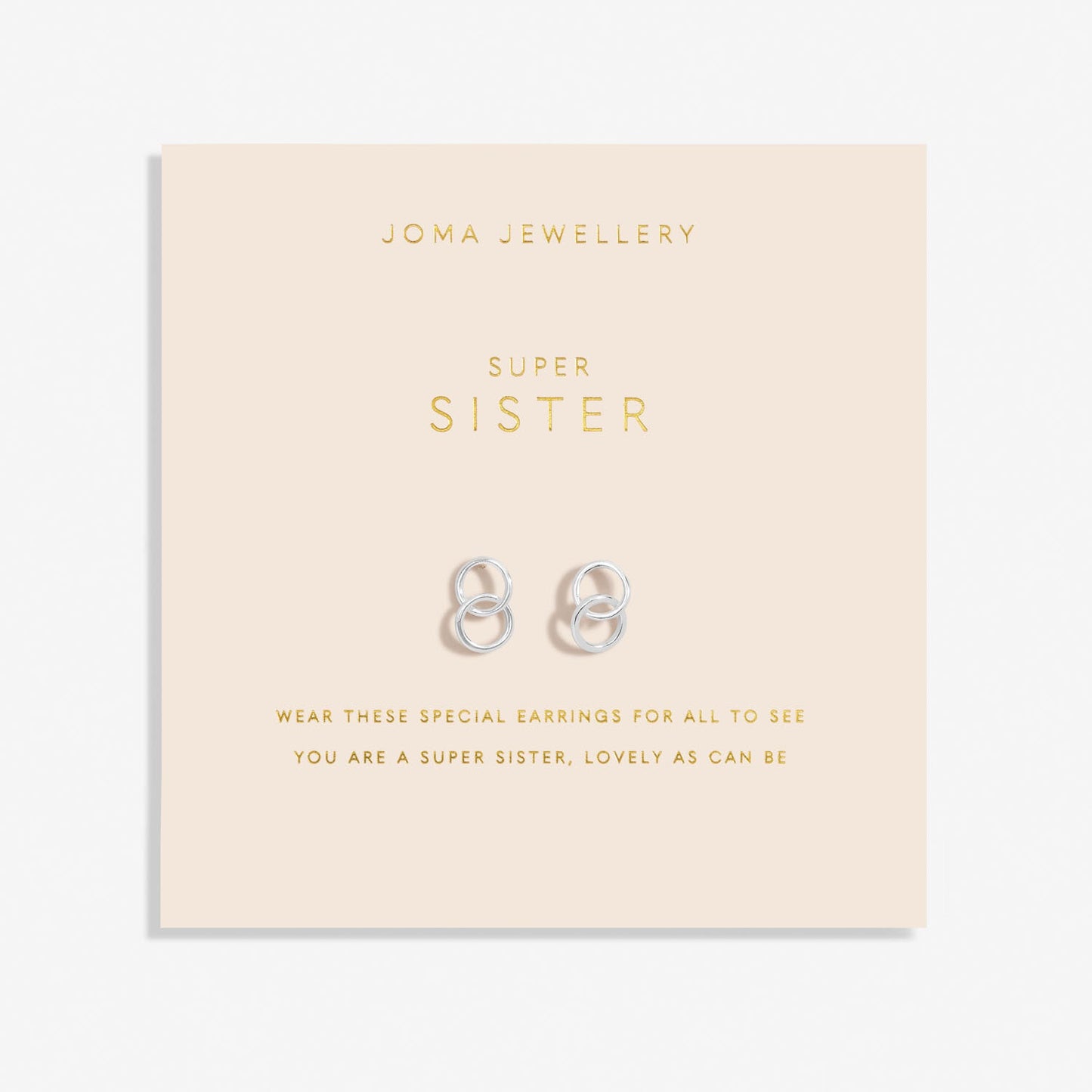 Joma Jewellery Forever Yours 'Super Sister' Earrings 6762
