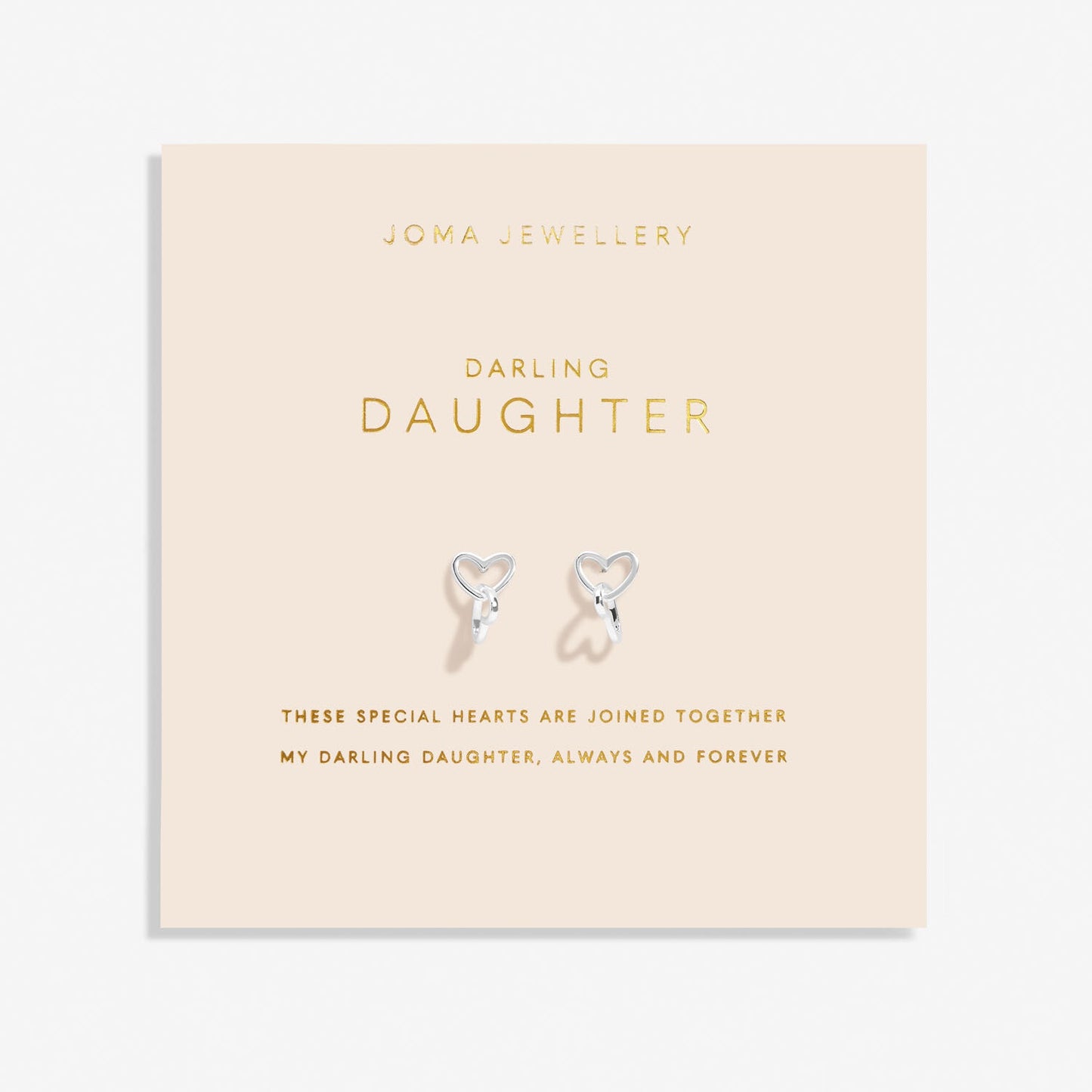 Joma Jewellery Forever Yours 'Darling Daughter' Earrings 6765