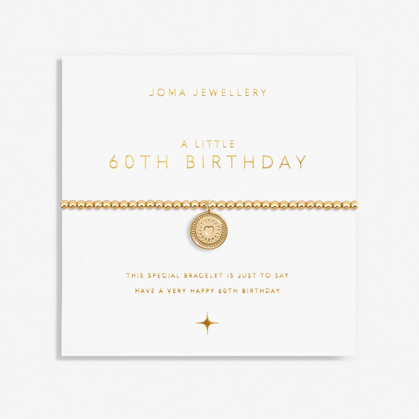 Joma Jewellery A Little '60th Birthday' Bracelet 6992