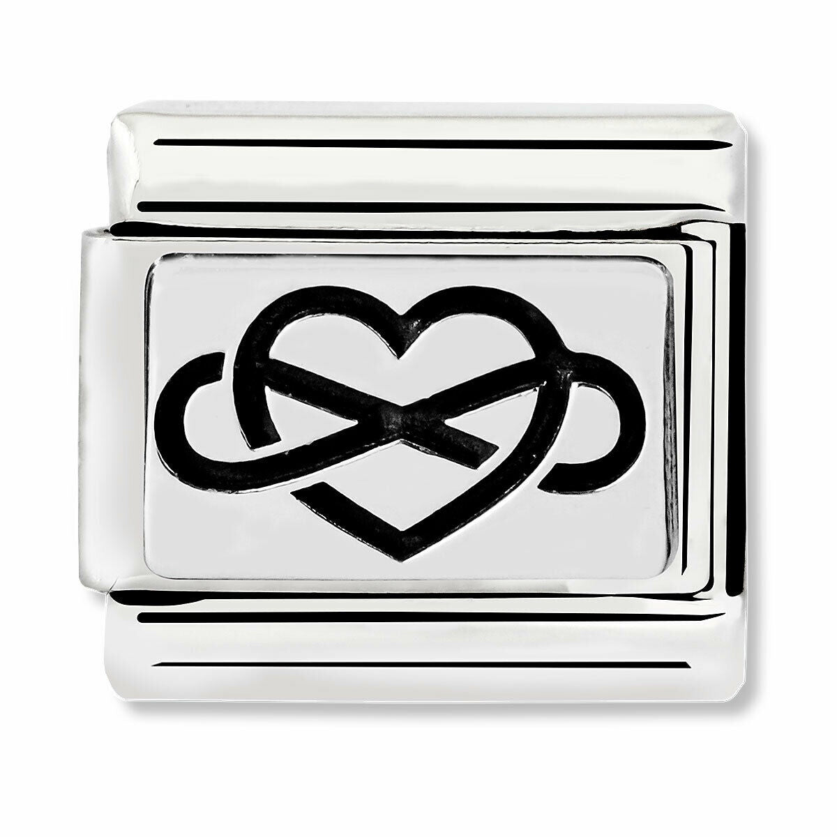 NOMINATION Infinity Heart Charm 330102-05