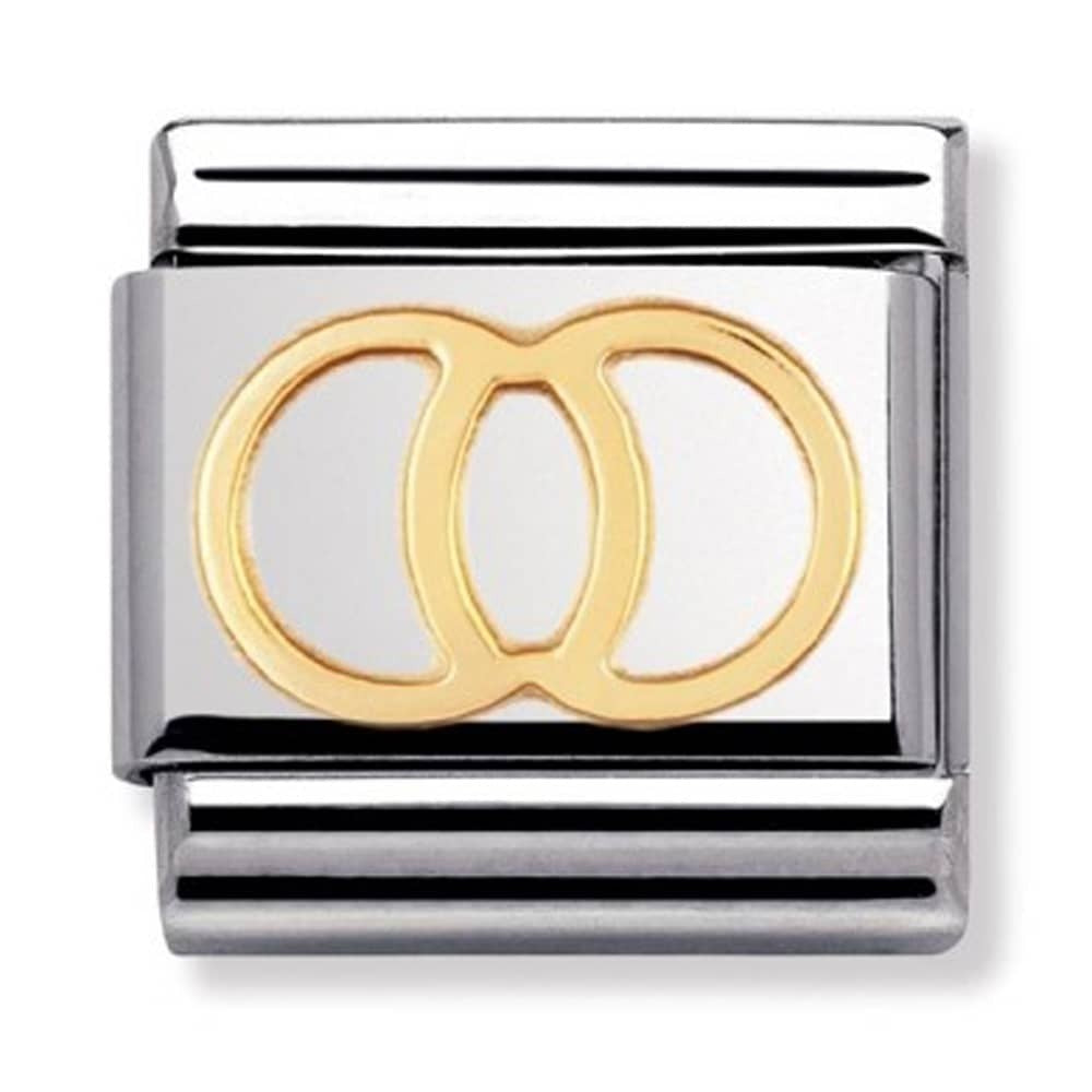 NOMINATION Charm DAILY LIFE 18k Gold Wedding rings