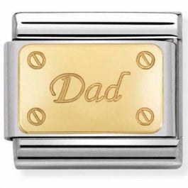 NOMINATION Gold Dad Charm 030153-14