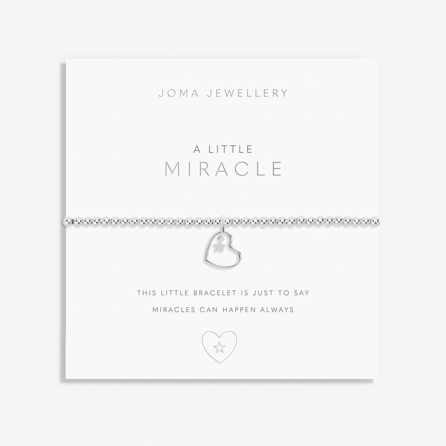 Joma Jewellery A Little 'Miracle' Bracelet 7007