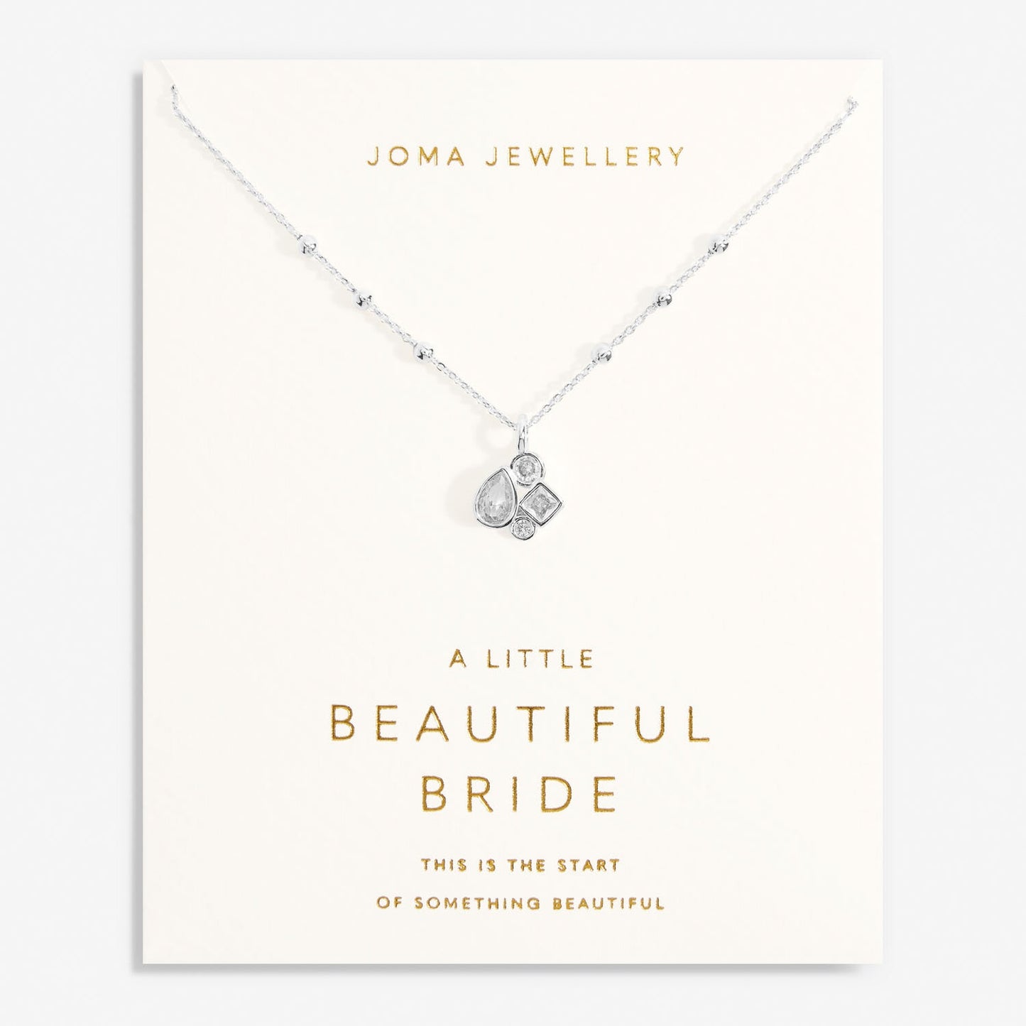 Joma Jewellery Bridal A Little 'Beautiful Bride' Necklace 7030