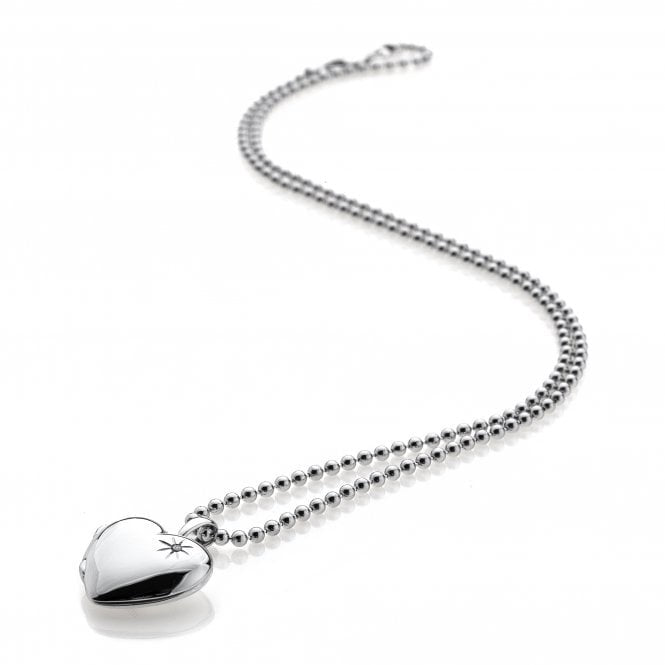Hot Diamonds Silver Heart Locket DP495