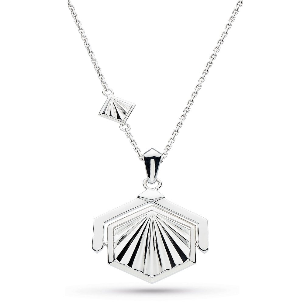 Kit Heath Empire Deco Hexagonal Spinner 32" Necklace 90403RP029
