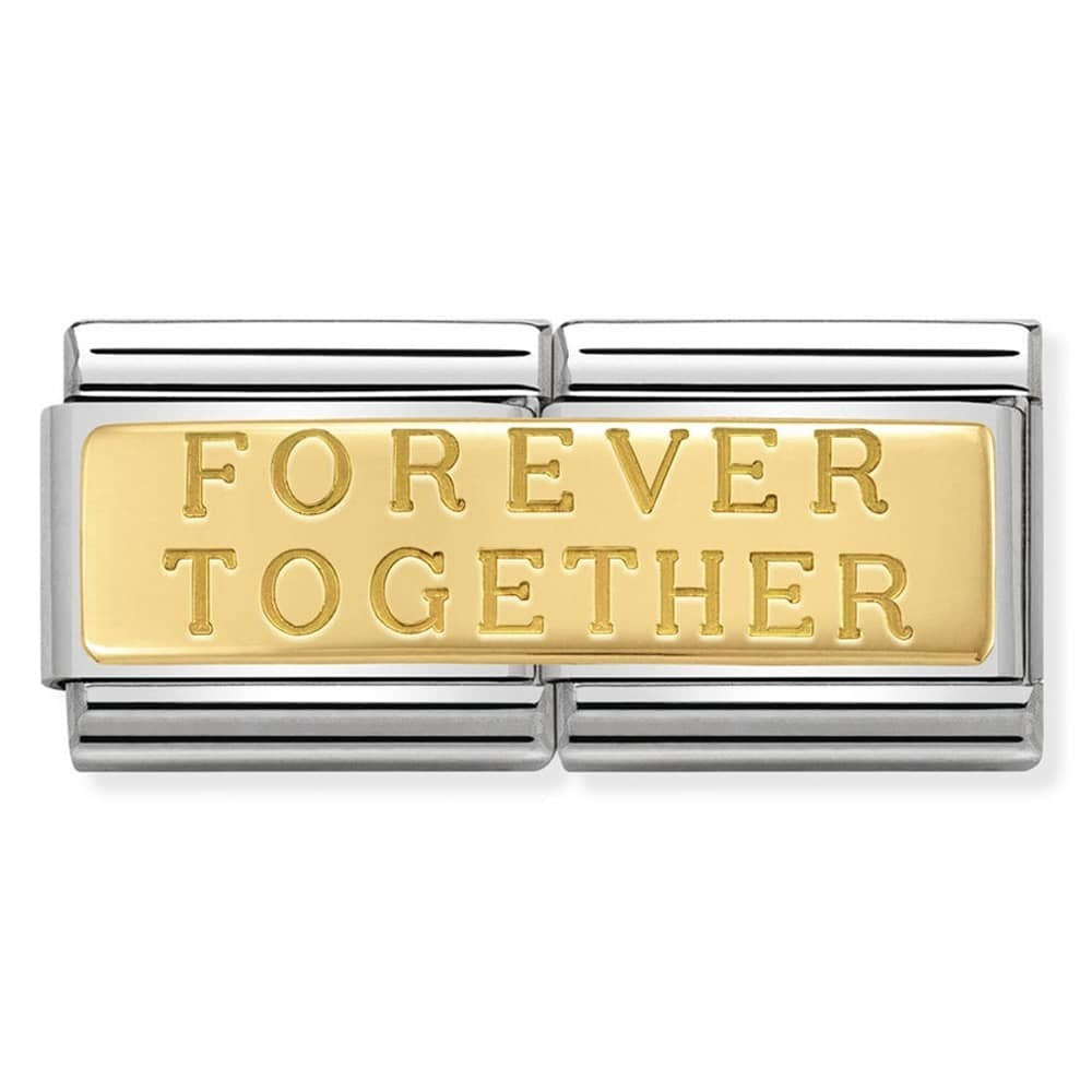 NOMINATION Double Forever Together Charm 030710-02