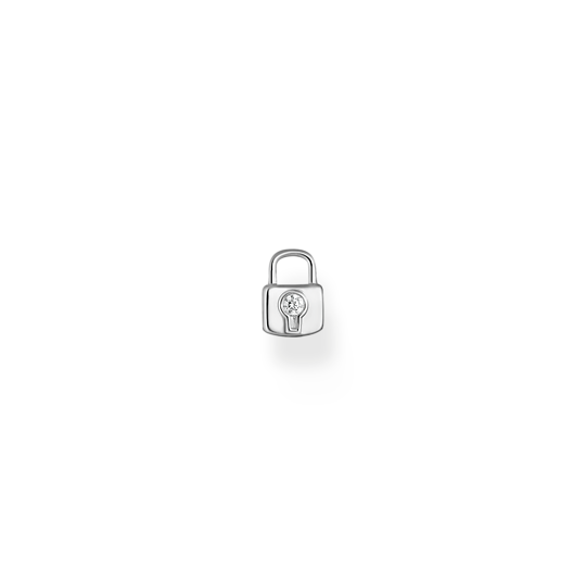 Thomas Sabo Silver Padlock Single EarRing H2219-051-14