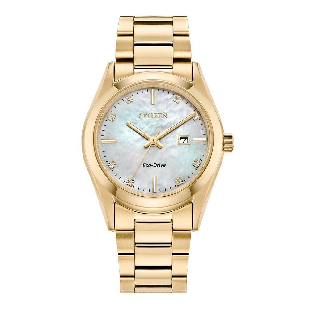 Citizen Ladies Eco-Drive Diamond Watch EW2702-59D