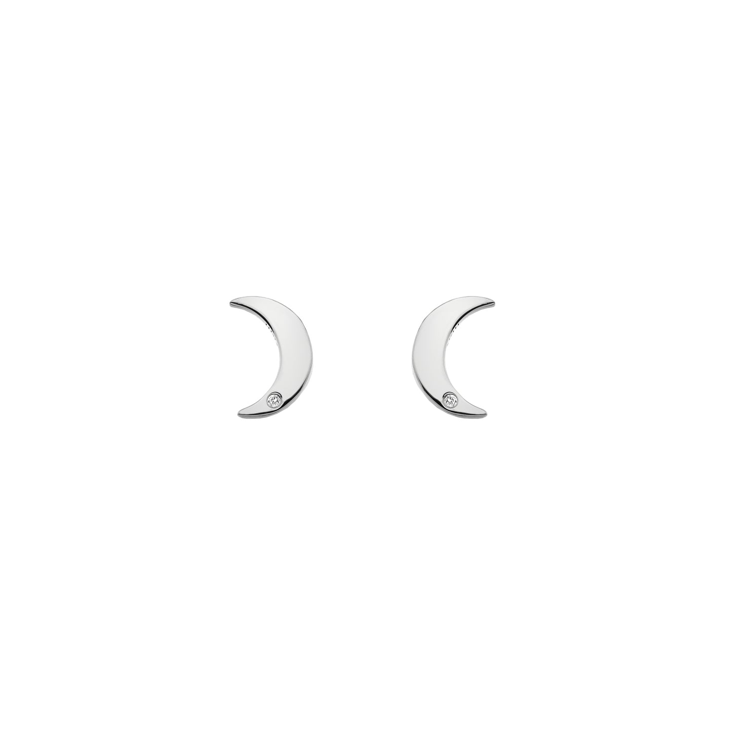 Hot Diamonds Amulet Crescent Earrings DE588