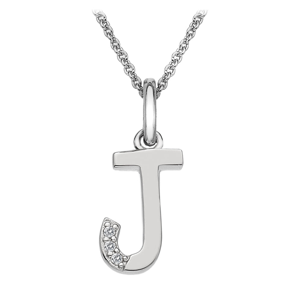 Hot Diamonds Micro J Pendant DP410