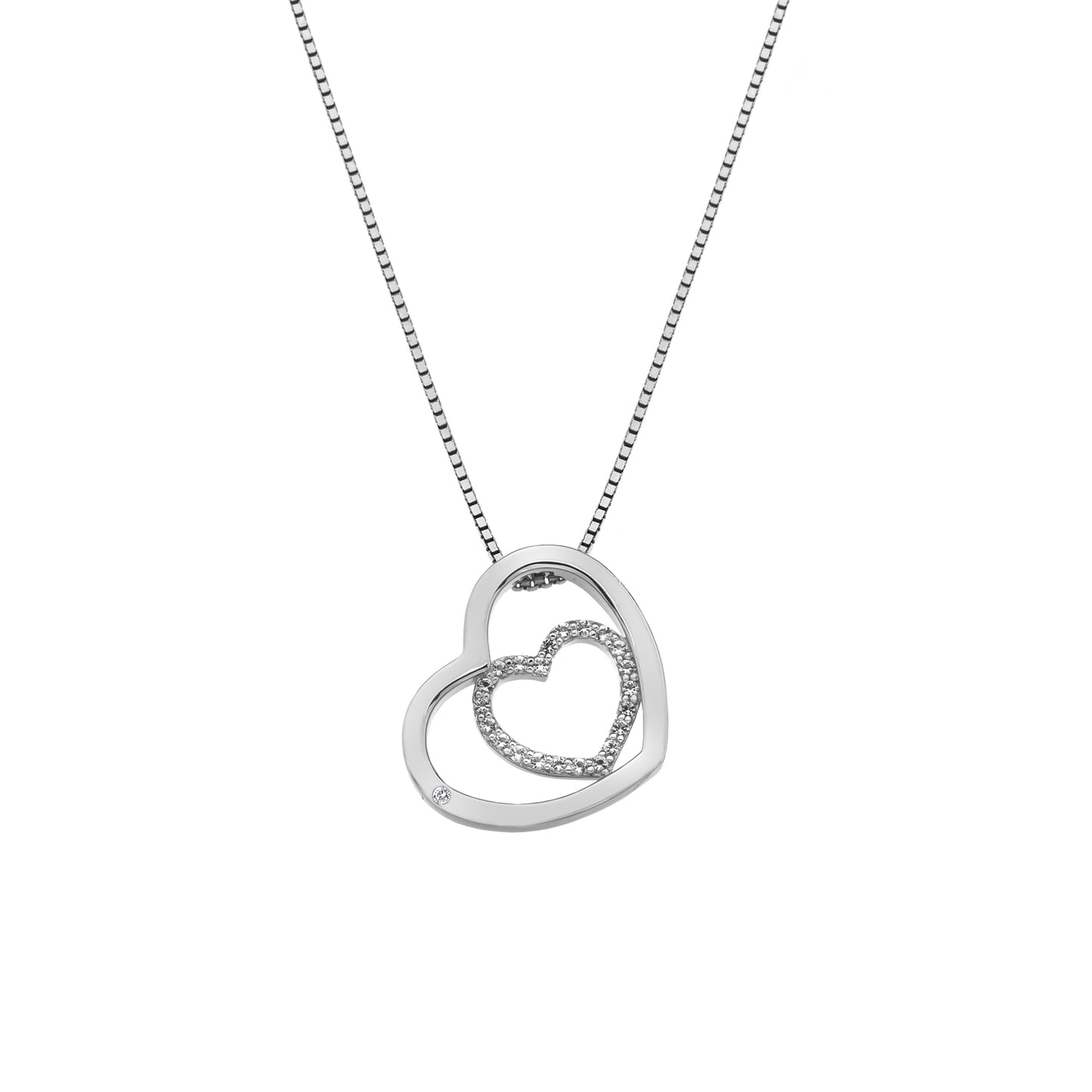 Hot Diamonds Silver Adorable Encased Pendant DP691