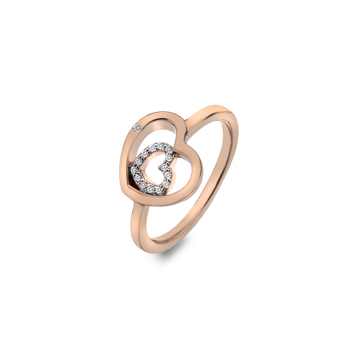 Hot Diamonds Adorable Encased Ring DR202 size N