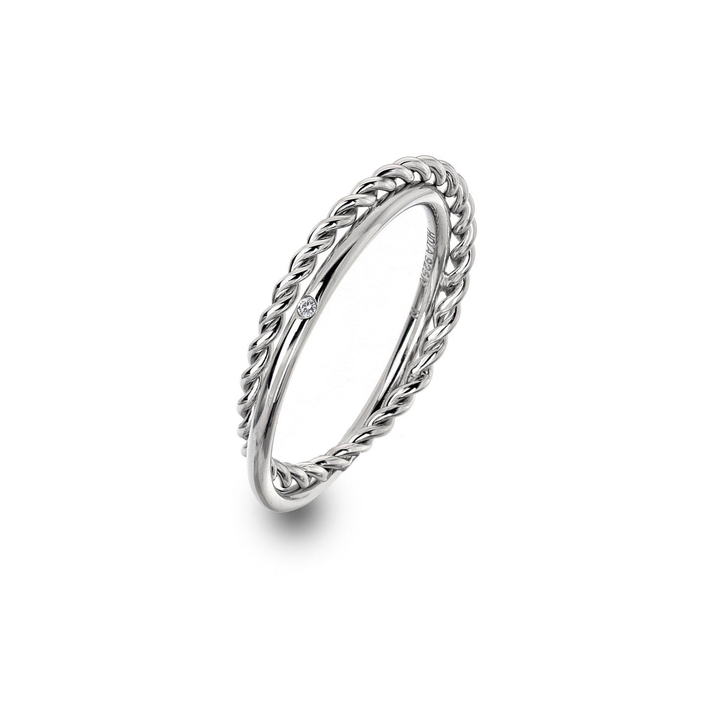 Hot Diamonds Unity Ring DR210