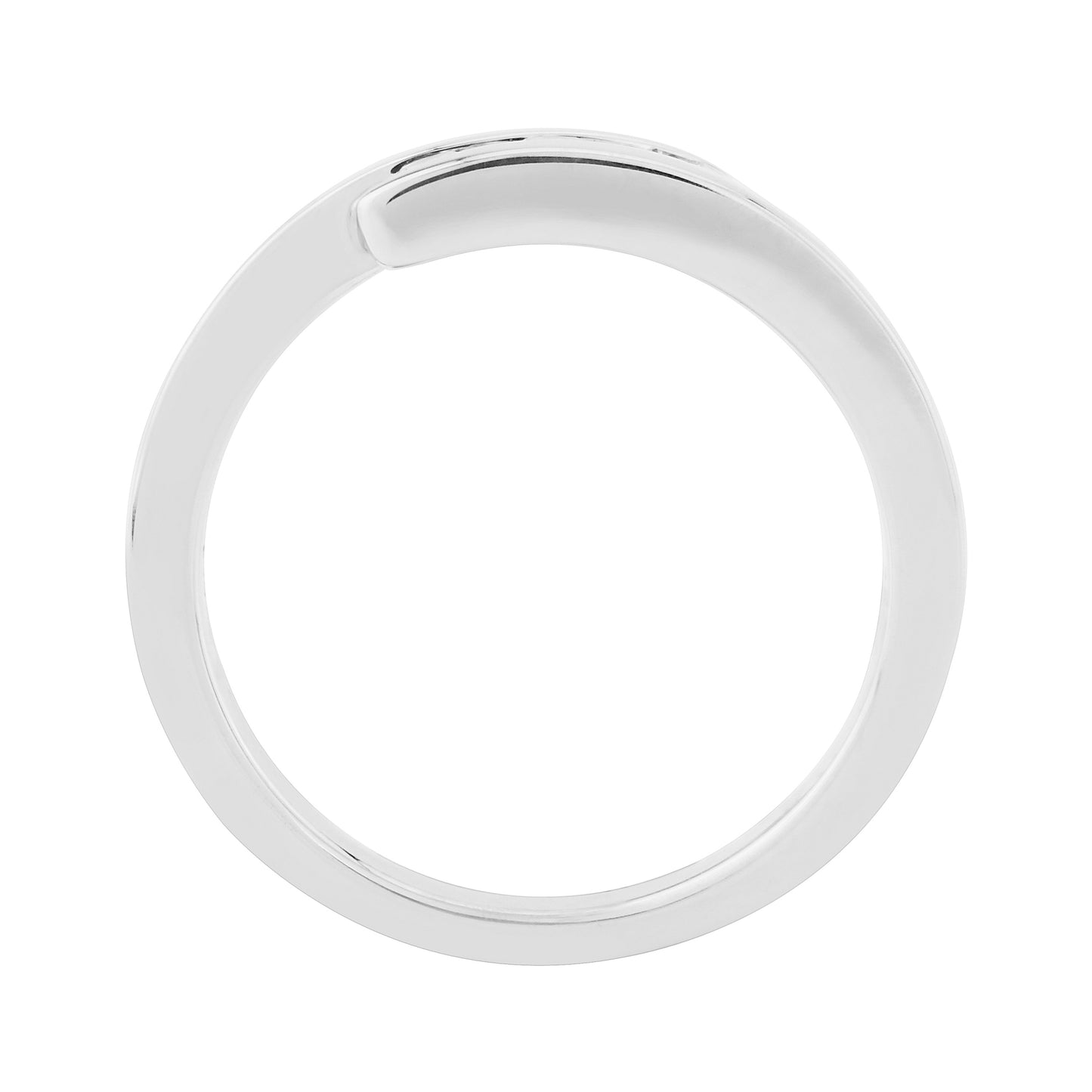 9ct White Gold Trilogy Diamond Ring - Three Stone