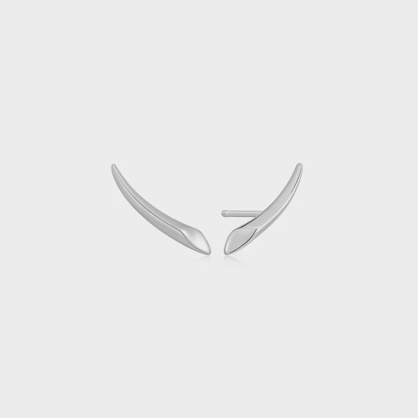 Ania Haie Silver Arrow Climber Stud Earrings E049-04H
