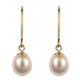 9ct Gold Freshwater Pearl Earrings