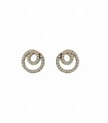 Hot Diamonds Flow Yellow Gold Earrings GE126