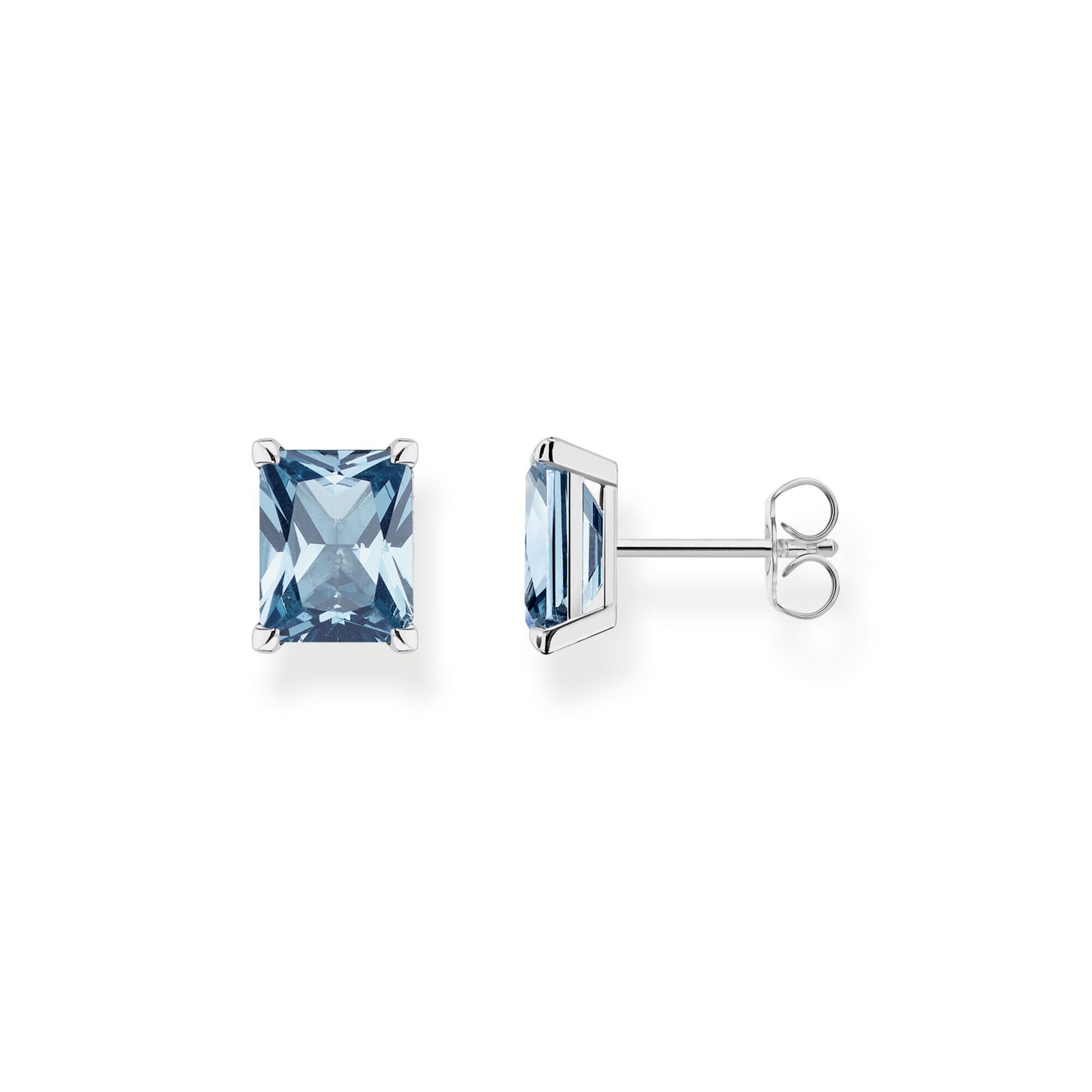 THOMAS SABO EAR STUDS BLUE STONE SILVER H2201-009-1