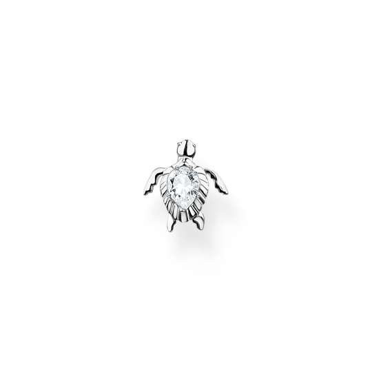 Thomas Sabo Single Silver Turtle Earring H2235-051-14