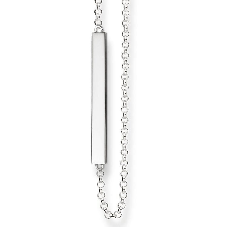 Thomas Sabo Love Bridge Sterling Silver Necklace LBKE0001-001-12-L70V
