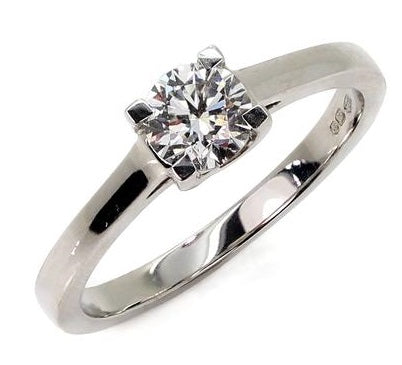18ct Gold Solitaire Diamond Ring MQ2651 0.54ct E/SI2