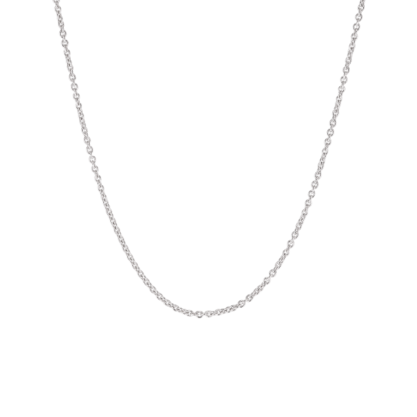 Silver 50cm Cable Chain